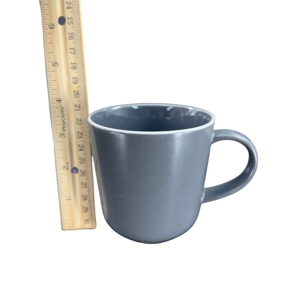 GORDON RAMSEY ROYAL DOULTON BREAD STREET KITCHEN SLATE DARK GREY MUGS SET 4 - Picture 10 of 16